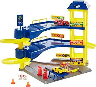 Dickie Parking Station with 3 Floors and 2 Cars Includes - for Age 3+ Years Old - Multicolored
