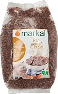 Markal Organic Puffed Rice With Cocoa, 250G - Pack Of 1
