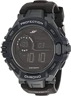 Sonata SF Grey Dial Digital Watch for Men 7992PP12