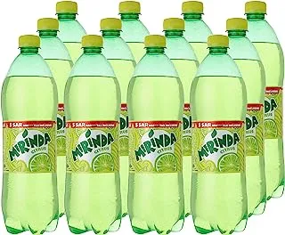 Mirinda Citrus, Carbonated Soft Drink 12X1 Liter pack may vary