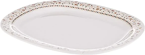 Servewell Oval Serving Platter - White