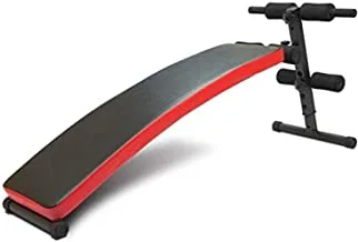 Marshal Fitness Curved Sit up Bench Device for Stomach Exercise-MFLI-1531