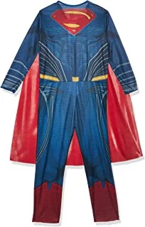 زي روبيز الرسمي DC Justice League Superman للأطفال ، فستان سوبر هيرو الفاخر