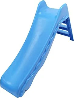 Funz Play Slide For kids Blue Color Playset for Indoor or Outdoor Use For Ages 18 Months+,Garden Toy and Outdoor Activity for Kids, Durable, Stable, Child-Safe For Girls and Boys, TO-50002166
