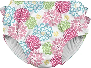 i play. by green sprouts Ruffle Snap Reusable Absorbent Swimsuit Diaper