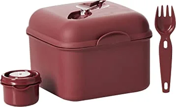 Herevin Salad Box- Red, H-161450-Mx-(Red)