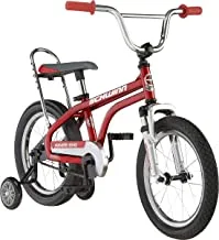 Schwinn Krate Evo Classic Kids Bike, For Boys And Girls Ages 3-5 Years, Suggested Rider Height 38 To 48 inches, 16-Inch Wheels, Removable Training Wheels, Coaster Brakes, Perfect For Young Riders