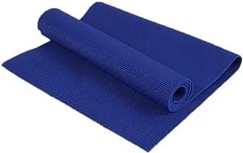 non-slip yoga and exercise mat 4mm-Navy