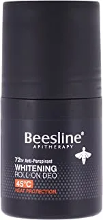 Beesline Natural Whitening Roll On Deodorant Heat Protection 45C Silver Power 50ML