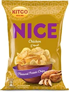 Kitco Nice Chicken Natural Potato Chips, 150g