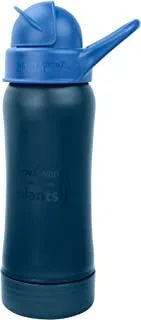 زجاجة مصاصة من سبروت مصنوعة من النباتات -10 أونصة-كحلي -9مو +