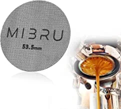 Mibru Coffee Portafilter Puck Screen,Espresso Portafilter Lower Shower Screen, REUSable Puck Filter Contact Screen Coffee Accessories(53.5Mm)