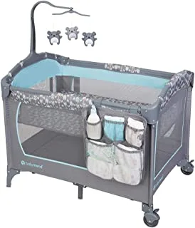 Babytrend Nursery Center Straight N Arrow - Gray and Blue