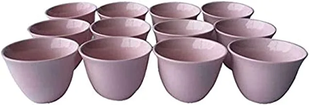 Royalford Cawa Cups Set - 12 Pieces (Mixed Materials)