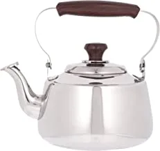Al Saif Stainless Steel Tea Kettle With Strainer Size: 2.5 Liter, Color: Silver