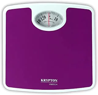Krypton KNBS5114 Mechanical Personal Body Weight Scale, purple