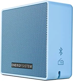 Energy Sistem Music Box 1+ Sky (Portable Bluetooth Speaker, Bluetooth, 5W, microSD MP3, FM Radio, Audio-In)