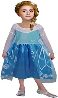 Family Center Elsa Children Costume, Multicolor, Medium - K-0051