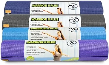 Fitness-Mad Warrior Yoga Mat II Purple 6mm