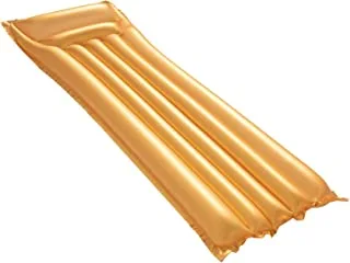 مرتبة هوائية للسباحة من بيست واي ، طول 183 سم × عرض 69 سم ، ذهبي