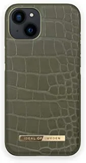 Ideal Of Sweden Atelier Case Iphone 13 Khaki Croco