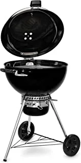 WEBER - Master-Touch GBS Premium E-5770 Charcoal Grill 57 cm Barbecue, Porcelain-enameled bowl and lid, 141cm Height x 65cm Width x 76cm Depth