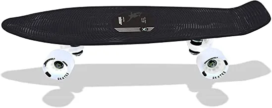 JASPO Skateboard Cruiser Penny board Single color Black