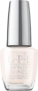 OPI Nail Polish, Infinite Shine Long-Wear Lacquer, Coastal Sand-tuary, White Nail Polish, 0.5 fl oz