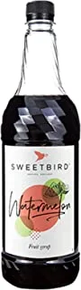 BTB SWEETBIRD Watermelon Syrup Vegan 1 Litre - UK, Fruit color