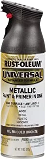 Rust-Oleum Universal Metallic Spray Paint - 249131-11 oz, Oil Rubbed Bronze