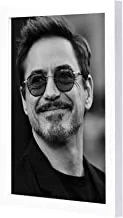 LOWHA tony stark Wooden Framed Decorative Wall Art Painting White Frame 23x33x2cm By LOWHA