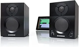 شاشات Samson MediaOne BT3 Active Studio المزودة بتقنية Bluetooth ، مقاس 3 بوصات ، ومزودة بتقنية Bluetooth