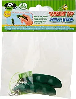 Power Joy Sensory Toy Squzeeze A Bean 2 Pieces, CRK818