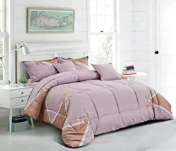 Medium Filling Comforter Set, Single Size, 4 Pieces By Mingli