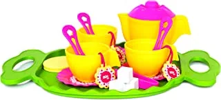 Funskool Giggles Tea Party Set, 22 Piece Colourful Pretend And Play Tea Set, Language And Social Skills,Role Play, 3 Years & Above, Preschool Toys, Multicolor, FS2150100