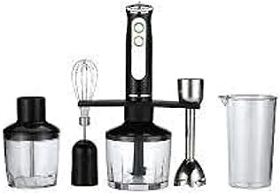 Geepas 5-In-1 Hand Blender | Chopper/Food Processor | Electric Whisk | 8 Variable Speeds, Stainless Steel Blade For Blending The Perfect Smoothies And Grinding Coffee | 600W | 2 Year Warranty