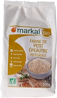 دقيق القمح الكامل العضوي صغير الحنطة من ماركال ، 500 جم - عبوة من 1