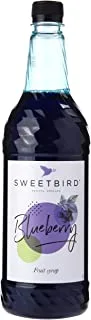 Sweetbird Blueberry Syrup Vegan 1 Litre - UK