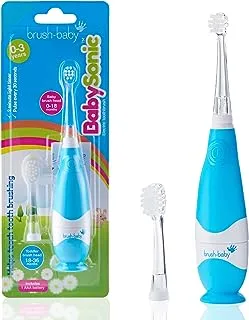 Brush-Baby Babysonic Electric Toothbrush 0-3 Yrs (Colour Blue)