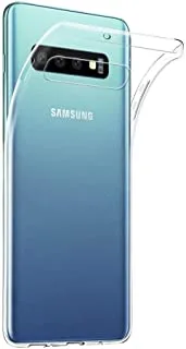 جراب Samsung Galaxy S10 TPU من السيليكون الناعم للغاية وغطاء خلفي واقي شفاف لهاتف Galaxy S10