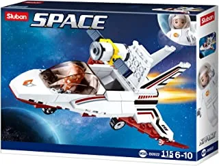 Sluban Space Series - spacecraft Building Blocks With Mini Figur For Age 6+ Years Old - 115Pcs Multicolored
