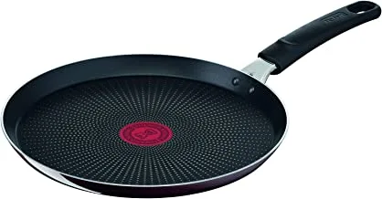 Tefal Pancake Pan 25 cm - 100% Made in France - Non-Stick with Thermo Signal - Resist Intense D5221083