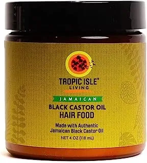 Tropic Isle Jamaican Black Castor Oil Hair Food, 4 Ounce