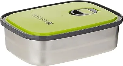 Royalford Rectangle Stainless Steel Food Container, Assorted Colors, RF7014