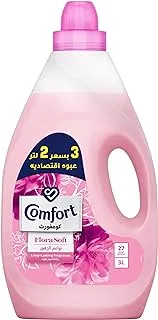 COMFORT Fabric Softener, Flora Soft, for fresh & soft clothes, 3L
