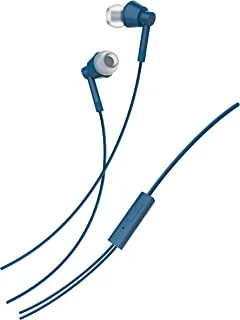 Nokia Wb-101 Wired Buds In Ear Wired Earphones With Mic (Blue), Small