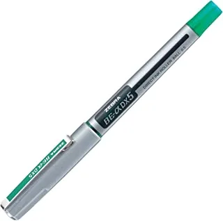قلم حبر سائل زيبرا BE-DX5 0.5 مم ، أخضر