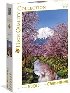 Clementoni Puzzle Fuji Mountain 1000 Pieces (69 x 50 cm), Suitable for Home Decor, Adults Puzzle from 14 Years