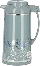Olsenmark 1.6L Vacuum Flask With Glass Liner - Thermos Flask With Double Wall Design -Jug Flask, Vacuum Thermo Airpot, Hot & Cool - Perfect For Indoor Outdoor Use