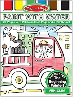 Melissa & Doug Paint with Water - Vehicles, 4164